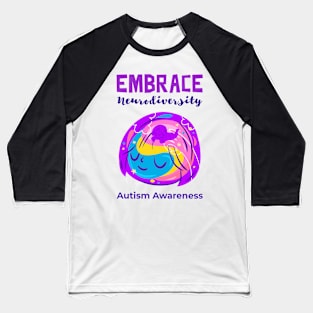 Embrace Neurodiversity: Autism Awareness Baseball T-Shirt